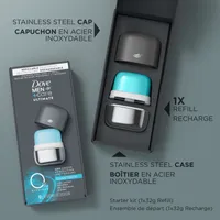 Ultimate Refillable Deodorant Kit 0% Aluminum Clean Touch Aluminum Free Deodorant