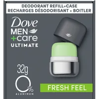 Refillable Deodorant Kit 0% Aluminum Fresh Feel Aluminum Free Deodorant