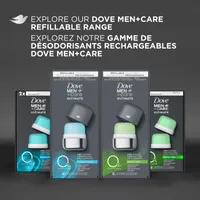 Refillable Deodorant Kit 0% Aluminum Fresh Feel Aluminum Free Deodorant