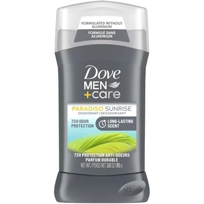 Deodorant Stick aluminum-free deodorant formula for 72H odour protection Paradiso Sunrise with essential oils & ¼ moisturizing cream