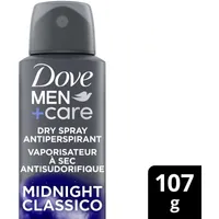 Dove Men+Care  Dry Spray Antiperspirant deodorant for 72H sweat & odour protection Midnight Classico with Triple Defense Technology 107 g