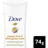 Advanced Care Antiperspirant Stick for 48-hour sweat and odour protection Passion Fruit & Lemongrass non-irritating deodorant with 0% ethanol alcohol