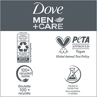 Men+Care Thick & Full 2-in-1 Shampoo + Conditioner with plant-based cleansers & moisturizers Sandalwood & Cardamom Oil shampoo and conditioner for strong, healthy-looking hair