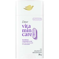 Vitamin Care+ Aluminum-Free Deodorant Lavender & Chamomile Scent 72h Breathable Odour Protection with Vitamin B3+E