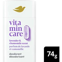 Vitamin Care+ Aluminum-Free Deodorant Lavender & Chamomile Scent 72h Breathable Odour Protection with Vitamin B3+E