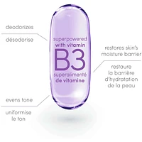 Vitamin Care+ Aluminum-Free Deodorant Lavender & Chamomile Scent 72h Breathable Odour Protection with Vitamin B3+E