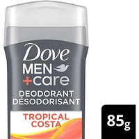 Men+Care  Tropical Costa 72h Men's Aluminum-Free Deodorant with Non-Irritant Formula, 1/4 Moisturizing Cream and Vitamin E