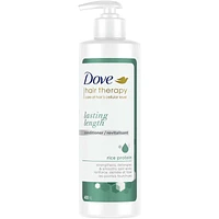 Hair Therapy Lasting Length For Detangling & Smoothing Split Ends Conditioner Strengthening Conditioner for Damaged Hair with Rice Protein