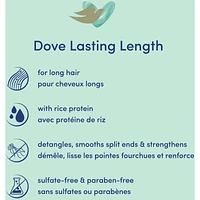 Hair Therapy Lasting Length For Detangling & Smoothing Split Ends Conditioner Strengthening Conditioner for Damaged Hair with Rice Protein