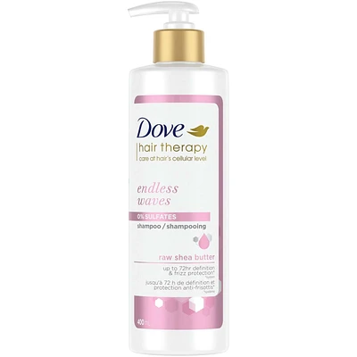 Hair Therapy Endless Waves for Wavy Hair Shampoo Moisturizing Shampoo Made With Raw Shea Butter for Up To 72H Definition
