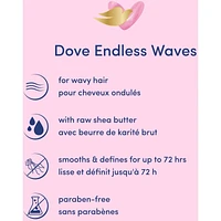 Hair Therapy Endless Waves for Hydrated Waves Conditioner Moisturizing Conditioner Made With Raw Shea Butter for Up To 72H Definition