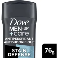 Dove Men+Care Antiperspirant Stick Stain Defense Clean antibacterial odour protection 76g