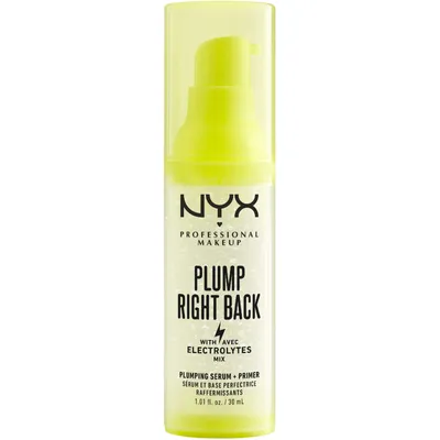 Plump Right Back Primer + Serum, Hydrating Vegan Formula, Smooths & Plumps Skin