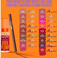 Duck Plump, Plumping lip gloss, High pigment color, Vegan formula