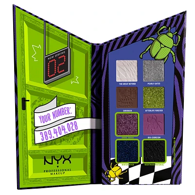 Beetlejuice Colour For The Recently Deceased Eyeshadow Palette