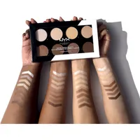 Contour & Highlight Pro-Palette, 8 Refillable Shades