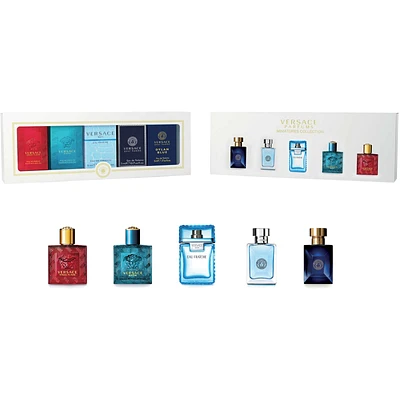 Versace Mens Miniature 5x5ml Fragrance coffret