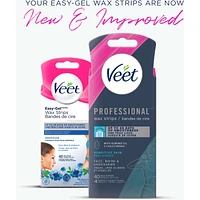 VEET® Professional™ Wax Strips Sensitive Skin - Face, Bikini & Underarm 40 ct (Packaging may vary)