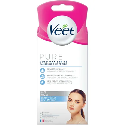 Veet® Pure™ Cold Wax Strips for Face