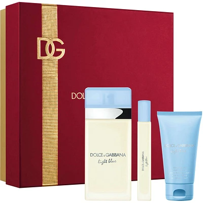 Light Blue Eau De Toilette Trio Gift Set