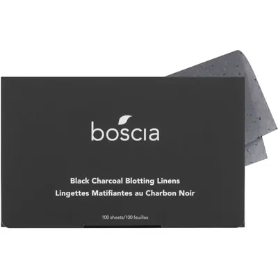 Black Charcoal Blotting Linens