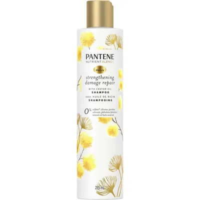 Pantene Nutrient Blends Fortifying Damage Repair Shampoo, Sulfate Free, 285 mL