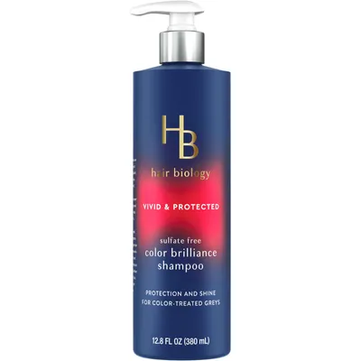 Biotin Color Brilliance Sulfate Free Shampoo, Protects From Damage, Dullness, For Coarse, Gray and Color-Treated Hair