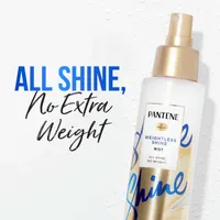 Hair Shine Spray, Weightless, Adds Shine to Dull Hair with Vitamin B5, Safe for Color Treated Hair, Pro-V