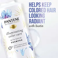 Sulfate Free Shampoo, Illuminating Hair Color with Biotin, Safe for Color Treated Hair, Nutrient Blends