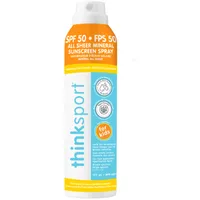 Thinksport Kids Clear Zinc Sunscreen Spray SPF 50