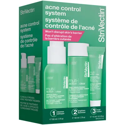 Multi-Action Clear acne control system