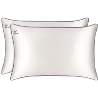 slip pure silk queen pillowcase duo - just married