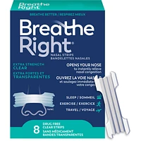 Nasal Strips Extra Stength Clear 8ct