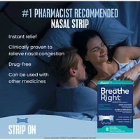 Nasal Strips Extra Stength Clear 8ct