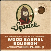 Wood Barrel Bourbon Bar Soap