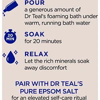Coconut Oil Foaming Bath with Pure Epsom Salt