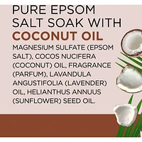 Coconut Oil Pure Epsom Salt Soaking Solution