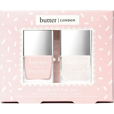 Queen for the Day 2-Piece Mini Patent shine 10X Celebration Nail Lacquer Set