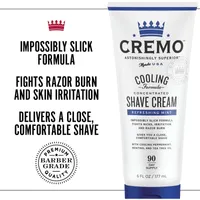 Cremo Mint Cooling Shave Cream for Men