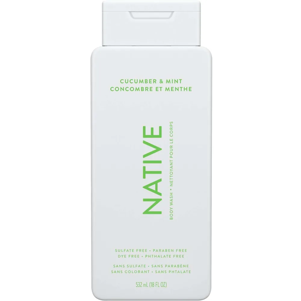 Native Body Wash Cucumber & Mint  510g