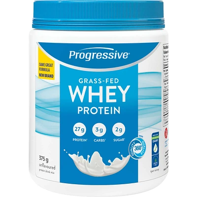 Progressive Grass Fed Whey Protein Unflavoured 375 g