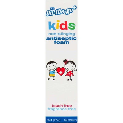 Non-Stinging Antiseptic Foam for Kids