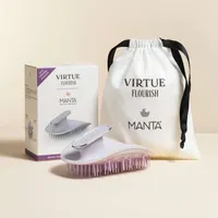 Virtue Flourish® and MANTA® Healthy hair Brush