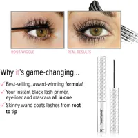 3-in-1, Black Eyelash Primer, Eyeliner and Mascara, Tightline