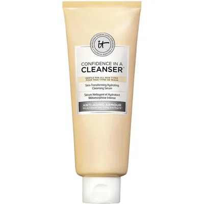 Cleanser infused with Hydrating Serum, Confidence in a Cleanser, soap-free