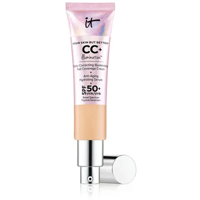 CC Cream Foundation with SPF 50+, Full Coverage, Your Skin But Better™ illumination