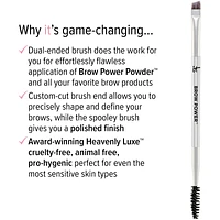Brow Brush and Spoolie, Heavenly Luxe™ Brow Power™  #21