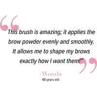Brow Brush and Spoolie, Heavenly Luxe™ Brow Power™  #21