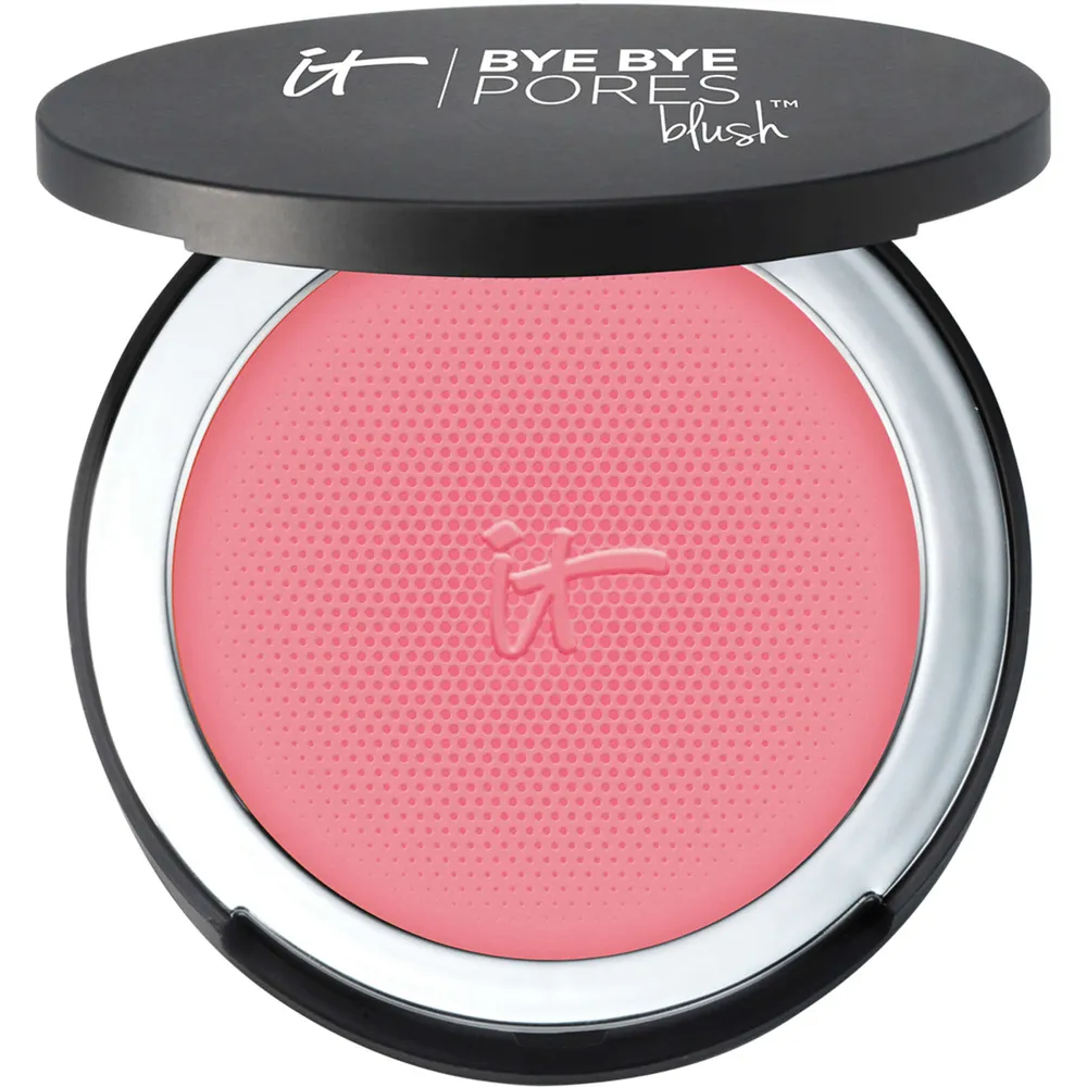 It Cosmetics Pore Minimizing Powder Blush, talc-free, with silk