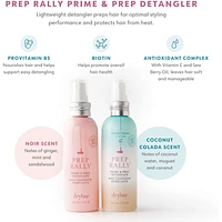 Prep Rally Prime & Prep Detangler Noir Scent